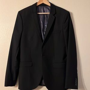 Black 38R Topman men’s blazer